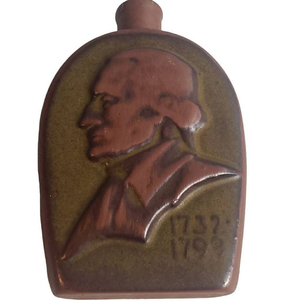 Primitive George Washington Brown Bottle - Picture 4 of 15